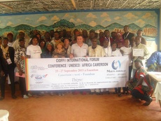 GREAT SUCCESS OF THE CONFERENCE  CIOFF® AFRICA IN FOUMBAN - CAMEROON   FROM 25th TO 27th SEPTEMBER 2015