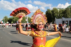 VI World Folkloriada begins its procession across the republic
