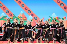 A presentation of the traditional breast jewelry of a Bashkir woman - tushelderek was held within the framework of the VI CIOFF® World Folkloriada.