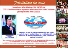 Philippe Beaussant: CIOFF® pendant encore qutre ans